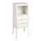 Hello Honey® Antique White Rustic Farmhouse Storage Cabinet